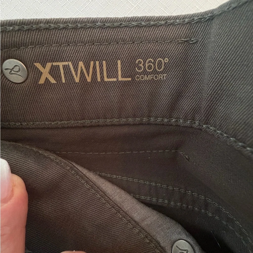 DL1961 Dark Green /‎ Brown Men's Slim Straight Pant Size 33X30
